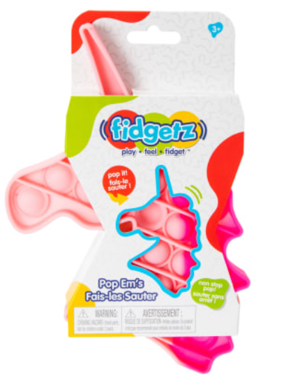 Fidgetz PopEm - Unicorn in Package