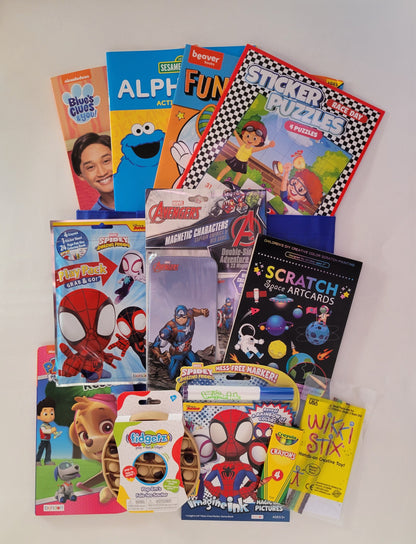 3 Years Old Boys' Large Activity Bundle - Blue