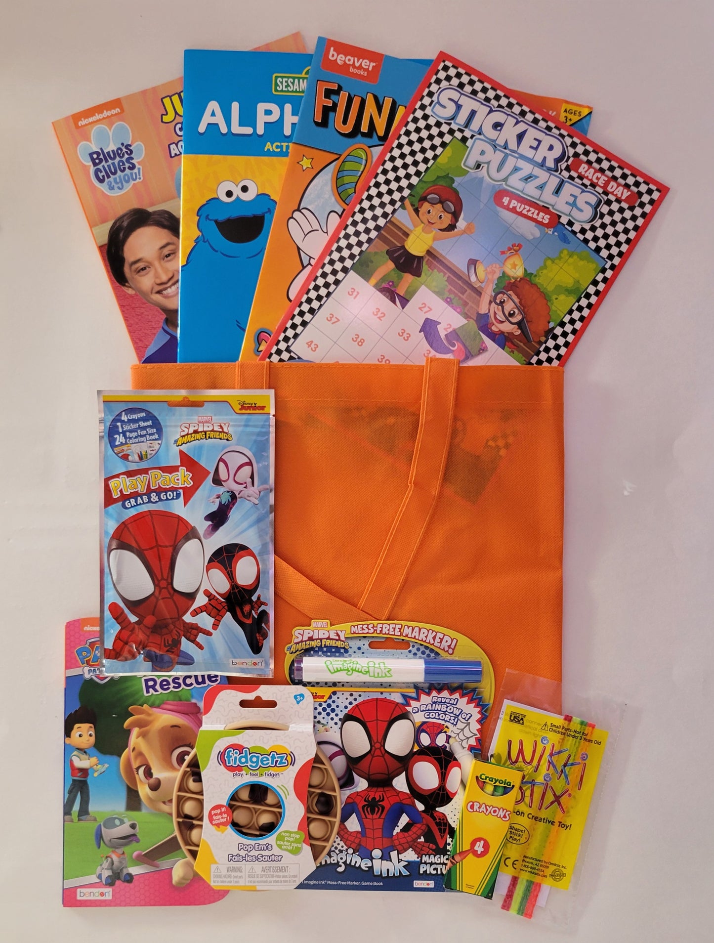 3 Years Old Boys' Medium Activity Bundle - Orange