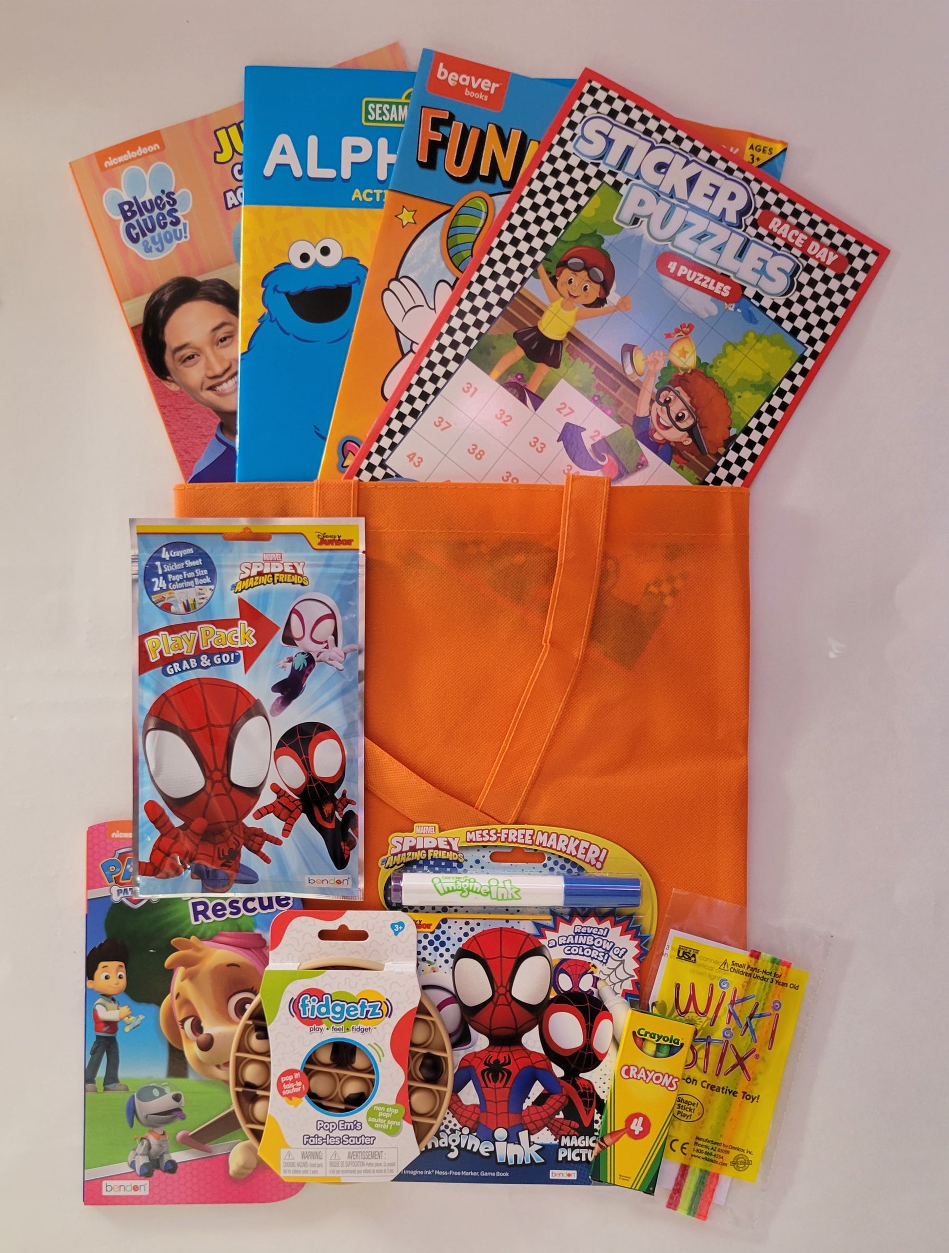 3 Years Old Boys' Medium Activity Bundle - Orange