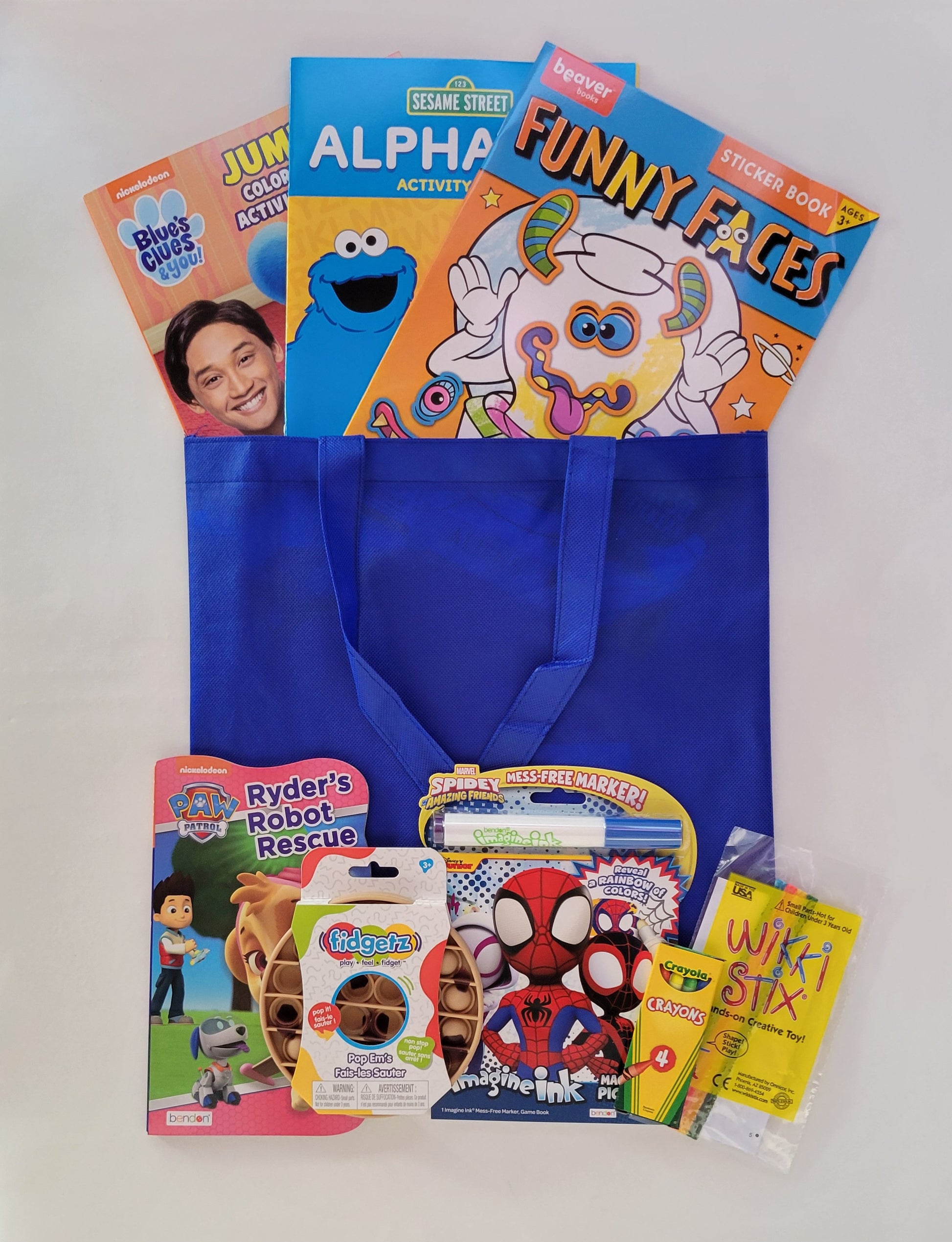 3 Years Old Boys' Small Activity Bundle - Blue
