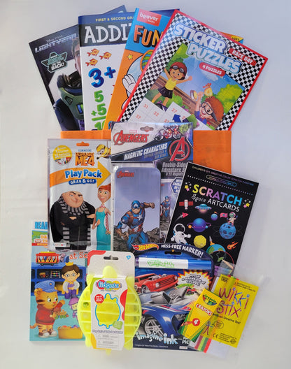 5 Years Old Boys' Large Activity Bundle - Orange