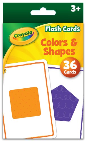 Crayola Colors and Shapes Flashcards