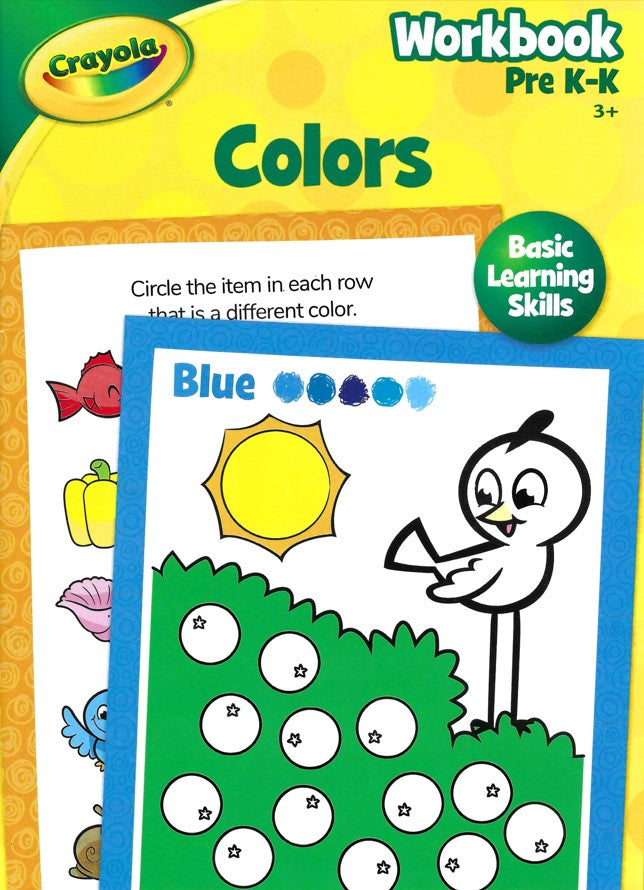 Crayola Pre-K Workbooks - Colors