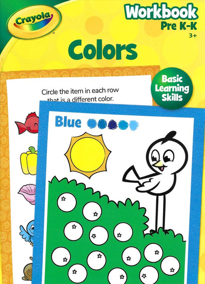 Crayola Pre-K Workbooks - Colors