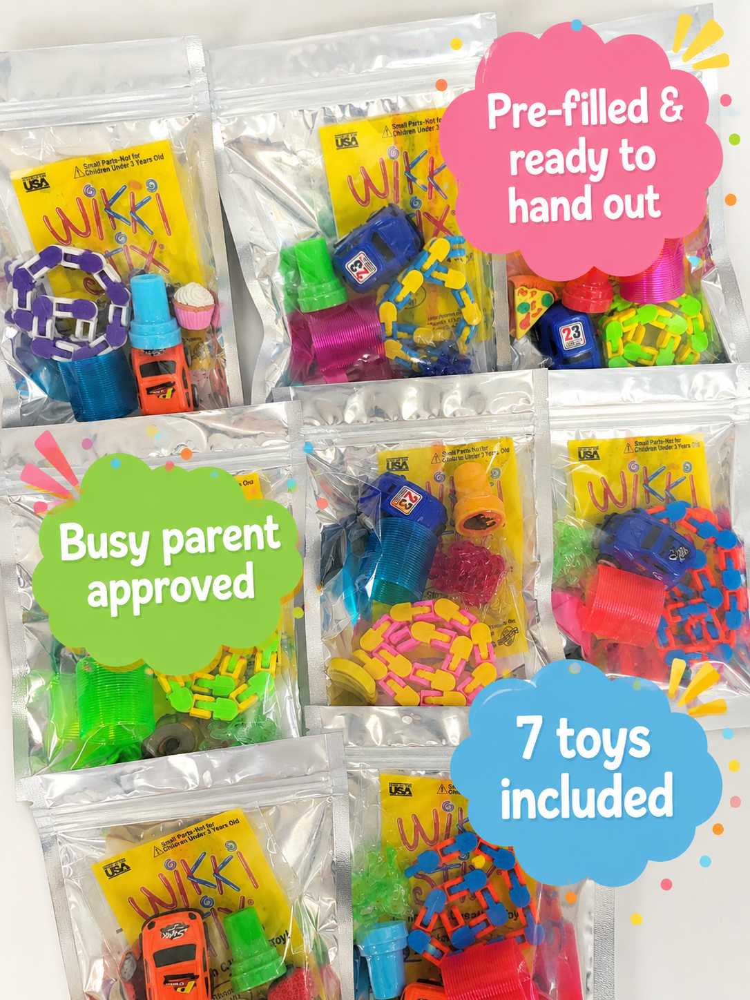 Pre-Made Kids Birthday Goodie Bags