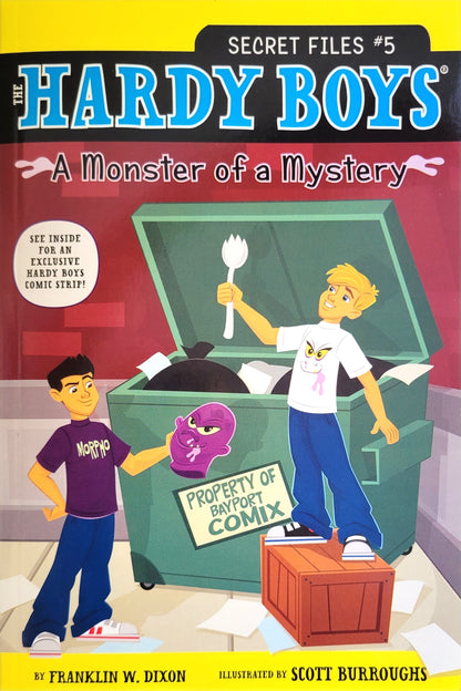 Hardy Boys Chapter Books - A Monster of a Mystery