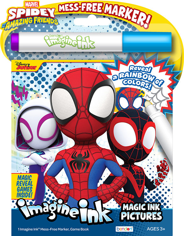 Image Ink Mess-Free Markers - Spidey and His Friends Amazing Friends