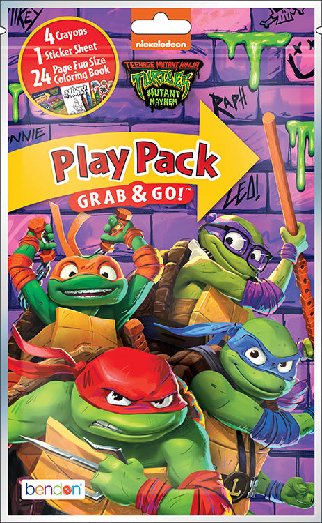 Play Pack Grab & Go - Teenage Mutant Ninja Turtles