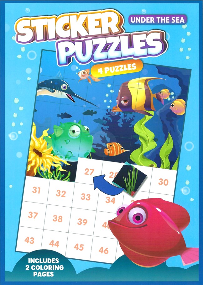 Sticker Puzzle Books – Busy B Bundles